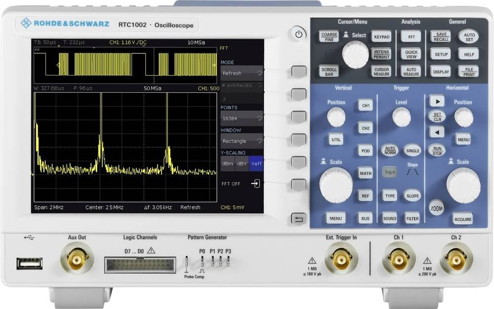 Rohde & Schwarz RTC1002EDU Digital Oscilloscope 50MHz 2-Channel
