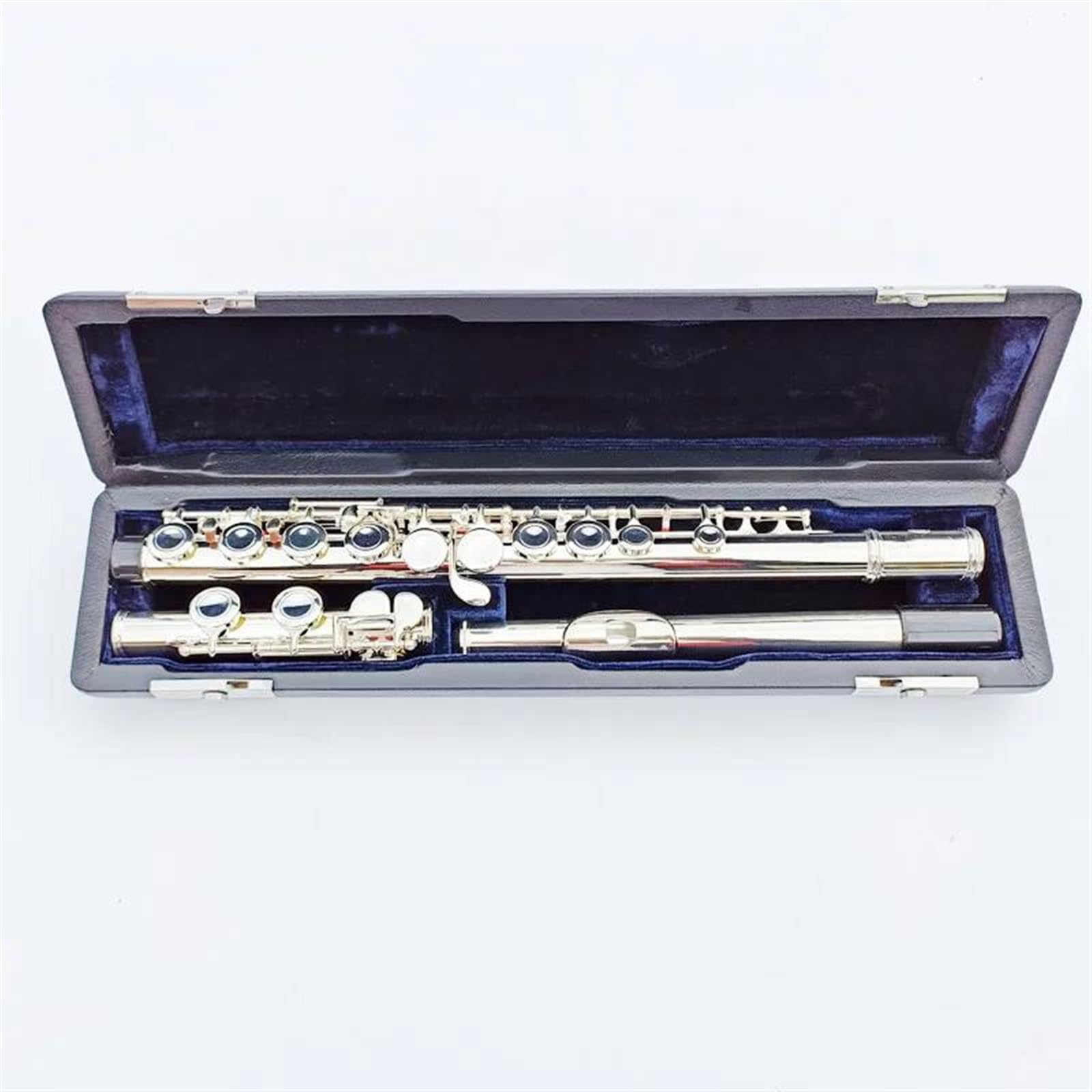 Para Principiantes Flauta Travesera Estuche Para Flauta Con Llave En C Cerrada De 16 Agujeros Con Revestimiento De Cuproníquel Y Plateado Para Instrumentos Musicales Transversales