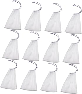 Anneome Saco De Sabão 40 Pçs Rede De Sabão Sabonete De Limpeza Bolha Sabão De Viagem Sabonete Facial Malha Limpador Esfoliante Corporal Protetor De Sabão Bolha Espuma Líquido Bolsa De