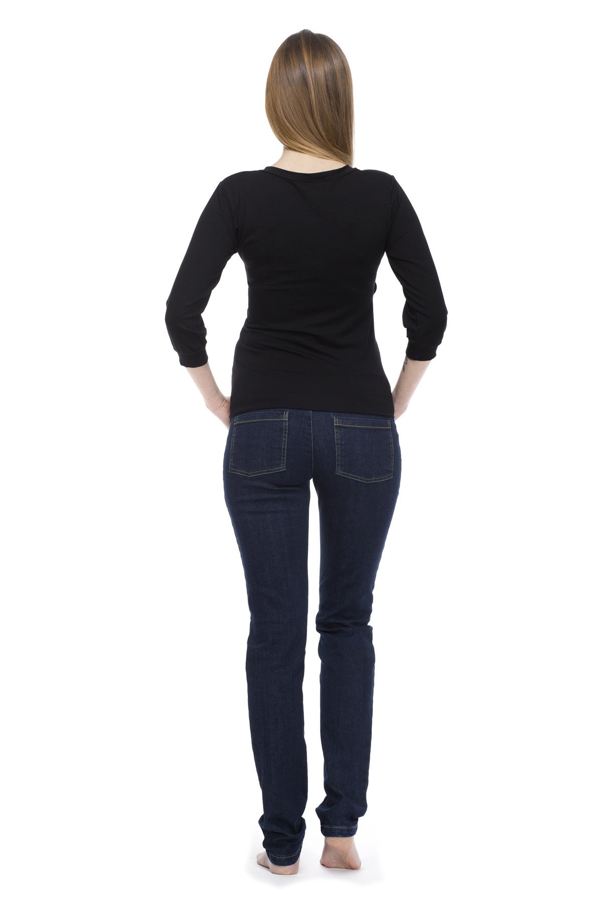 YESET Jeans de Maternité Jeans Grossesse Pantalon Jeans Longue Stretch Ventre Enceinte Denim