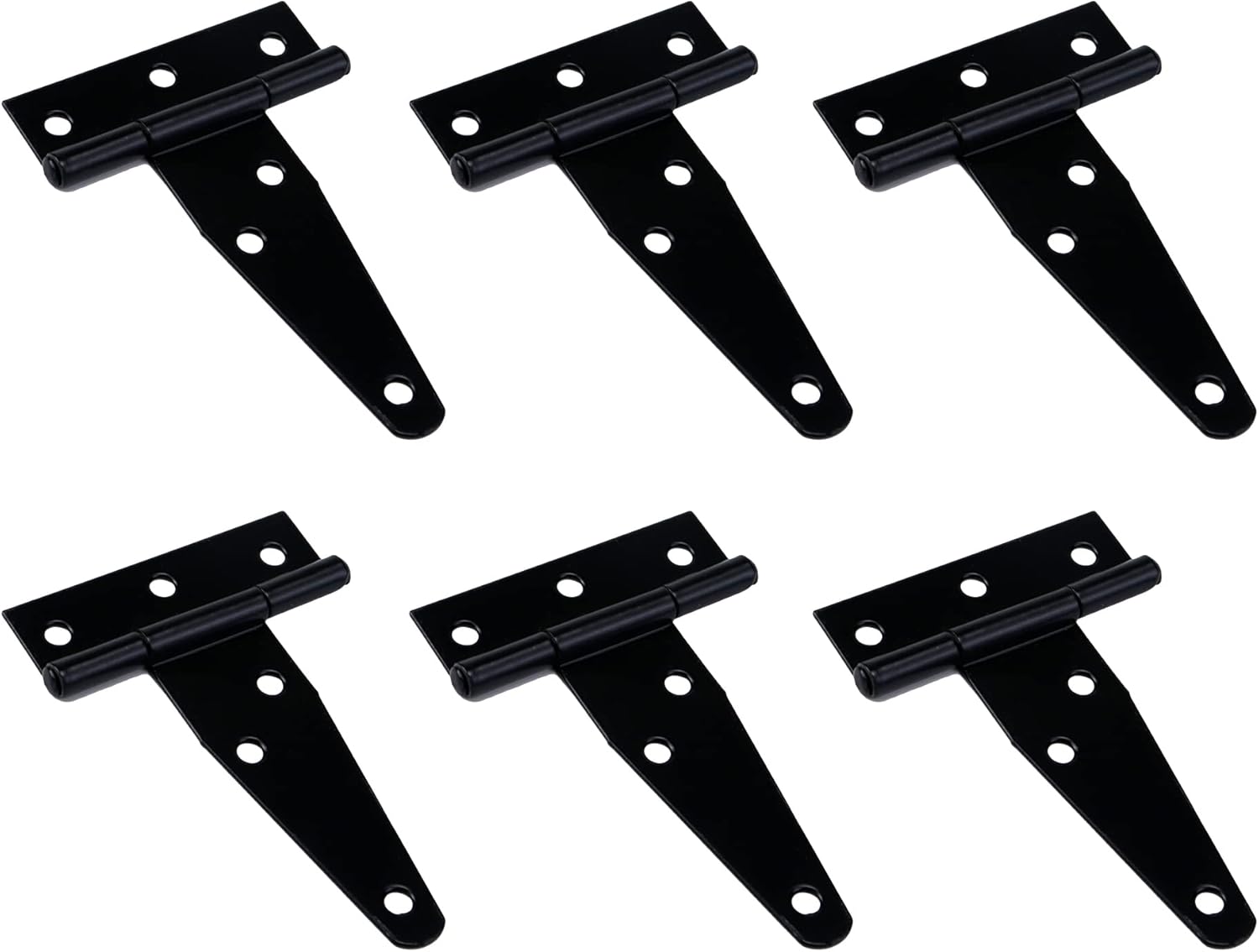 Buy T Tulead Iron TStrap Shutter Hinge Shed Barn Straps Gate Black