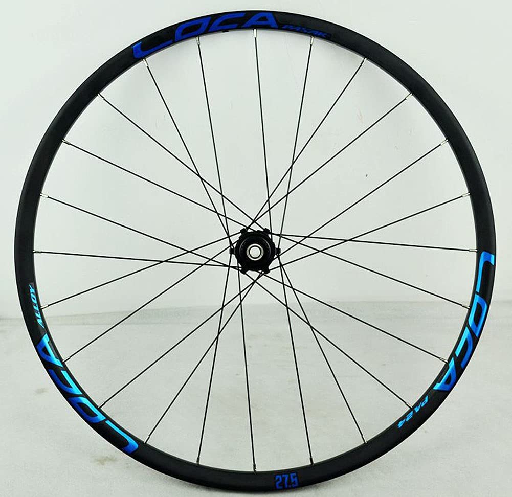 26/27,5/29 Zoll Mountainbike Laufradsatz Steckachse Scheibenbremse MTB-Laufrad Kleiner Spline 12 Geschwindigkeit Aluminiumlegierung Ultraleicht Rand 24 Löcher Gerader Zug Speichen