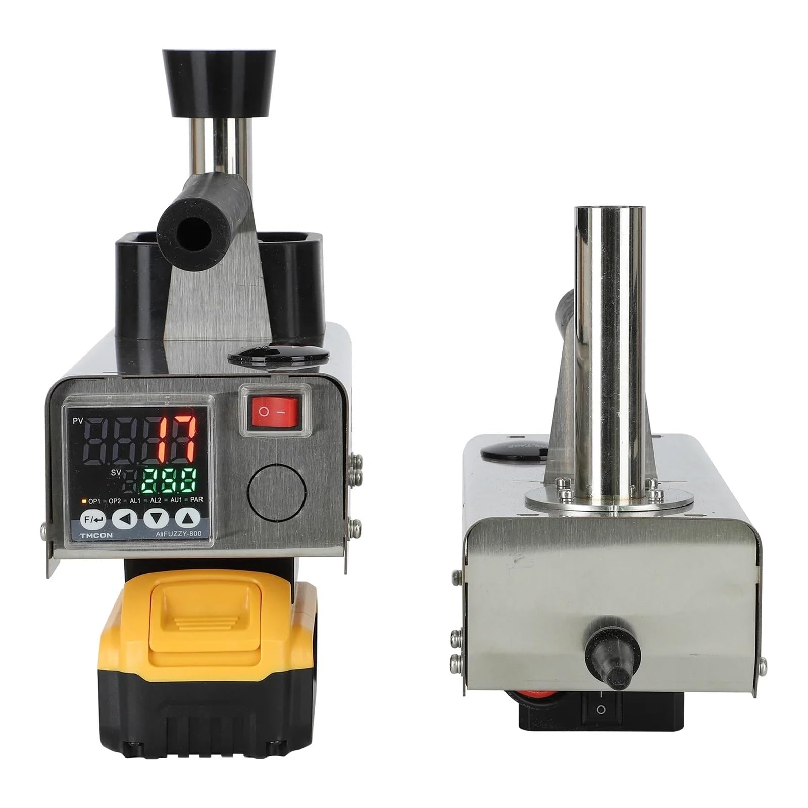 izzatore di acido ossalico senza fili alimentato a batteria Beehive, erogatore for da 18 V, nebulizzatore for coltura Varroa ,Forniture per l'apicoltura(Vaporizer with Box)