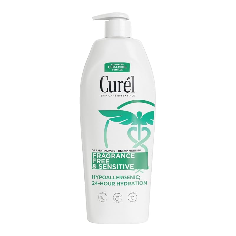 Loção corporal sem fragrância Curel com ceramidas, 385 mL