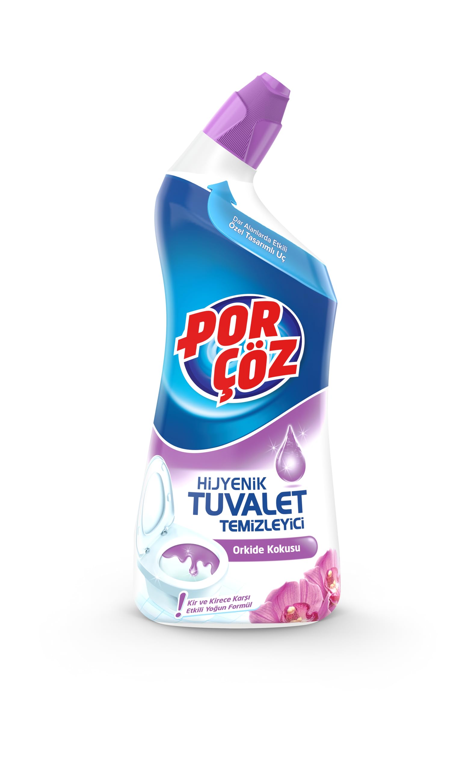 Porçöz Tuvalet Temizleyici Jel Orkide Kokulu 750 ml