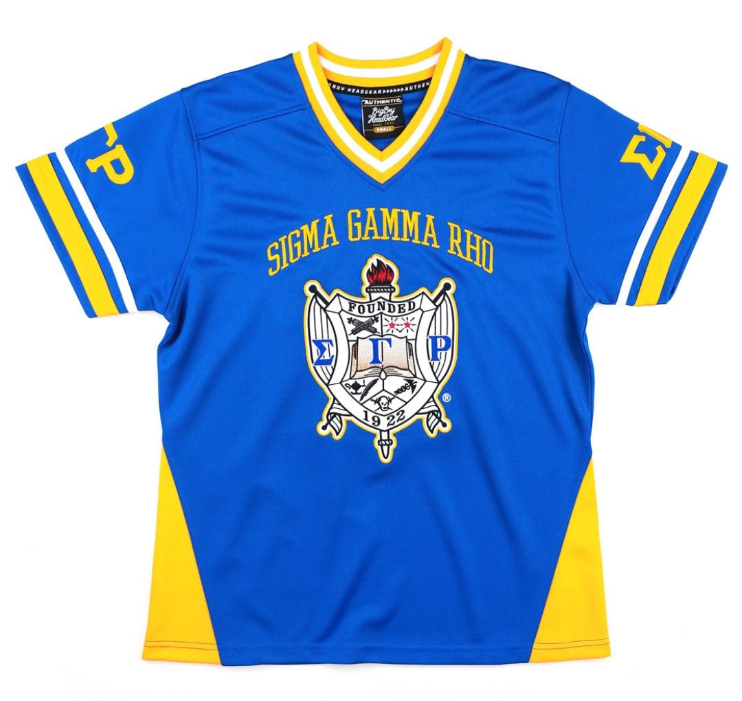 Sigma Gamma Rho M16 Football Jersey Royal Blue [S]