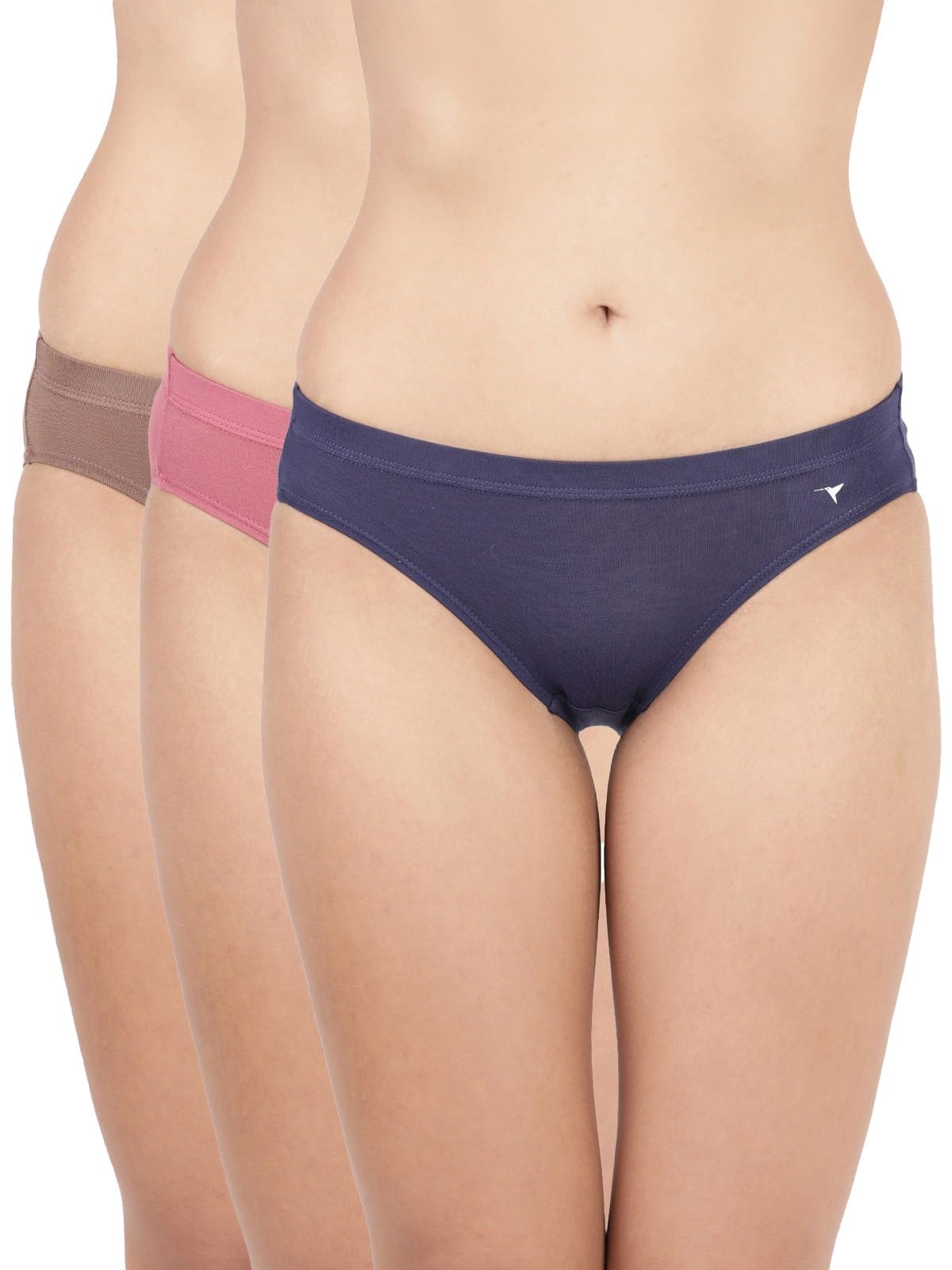 Misty Modal Women's Premium Soft Modal Bikini Panties Seamless,Concealed Elastic Mid Rise Waistband for Everyday Comfort-image-16
