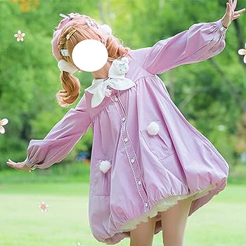 オリジナル lolita 洋服 ロリータ ワンピース ピンク　L120# Amazon.co.jp: ロリータ服 オリジナル Lolita かわいい うさぎ