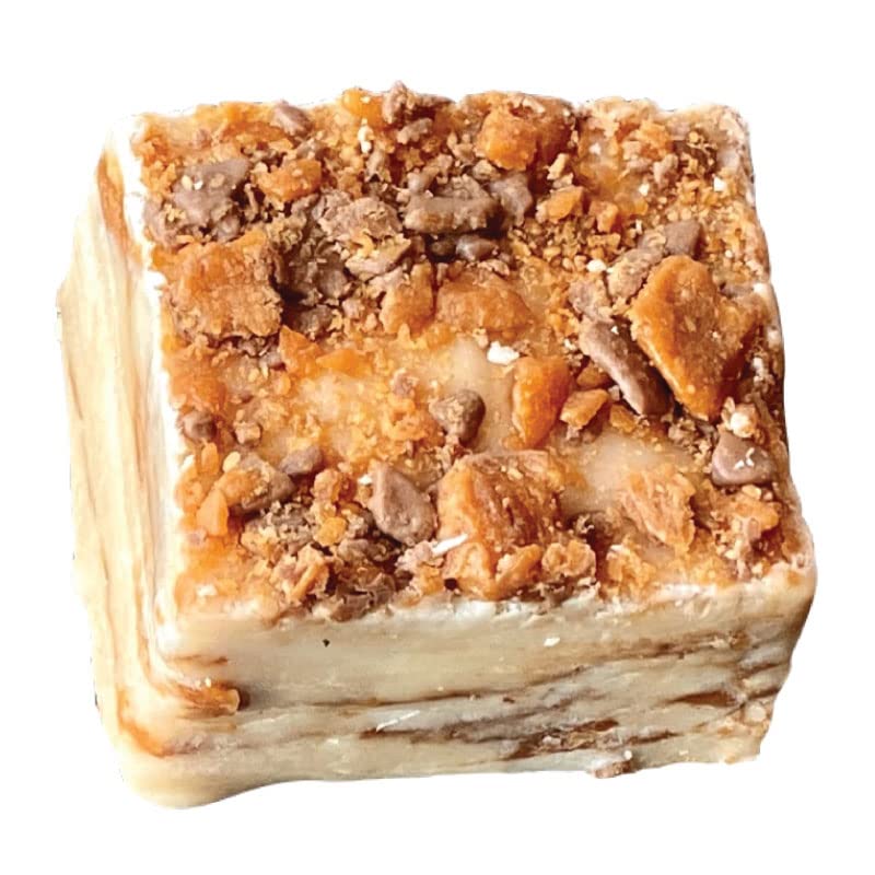 Fudge Shop Dulce gourmet hecho a mano, 1 libra (libra), hecho fresco con crema real y mantequilla y entregado a tu puerta (dulce de caramelo de