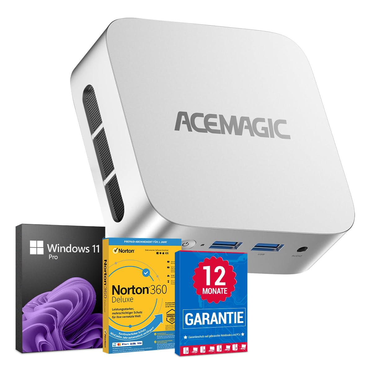 Mini PC Computer, Intel Twin Lake N150 , 16GB DDR4 256GB M.2 SSD