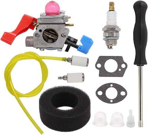 MOTOKU Carburador para soplador de gas Craftsman 530071775 530071465 530071632 WT-784 para Poulan BVM210 PBV200LE PPB2000 SM400 WT200 soplador de