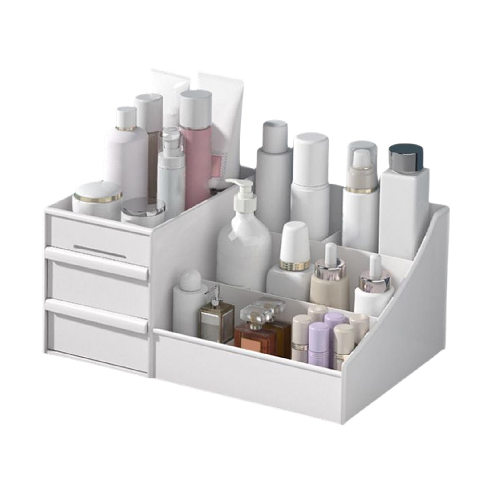 Organisateur de maquillage pour coiffeuse et boîte à bijoux en grand format