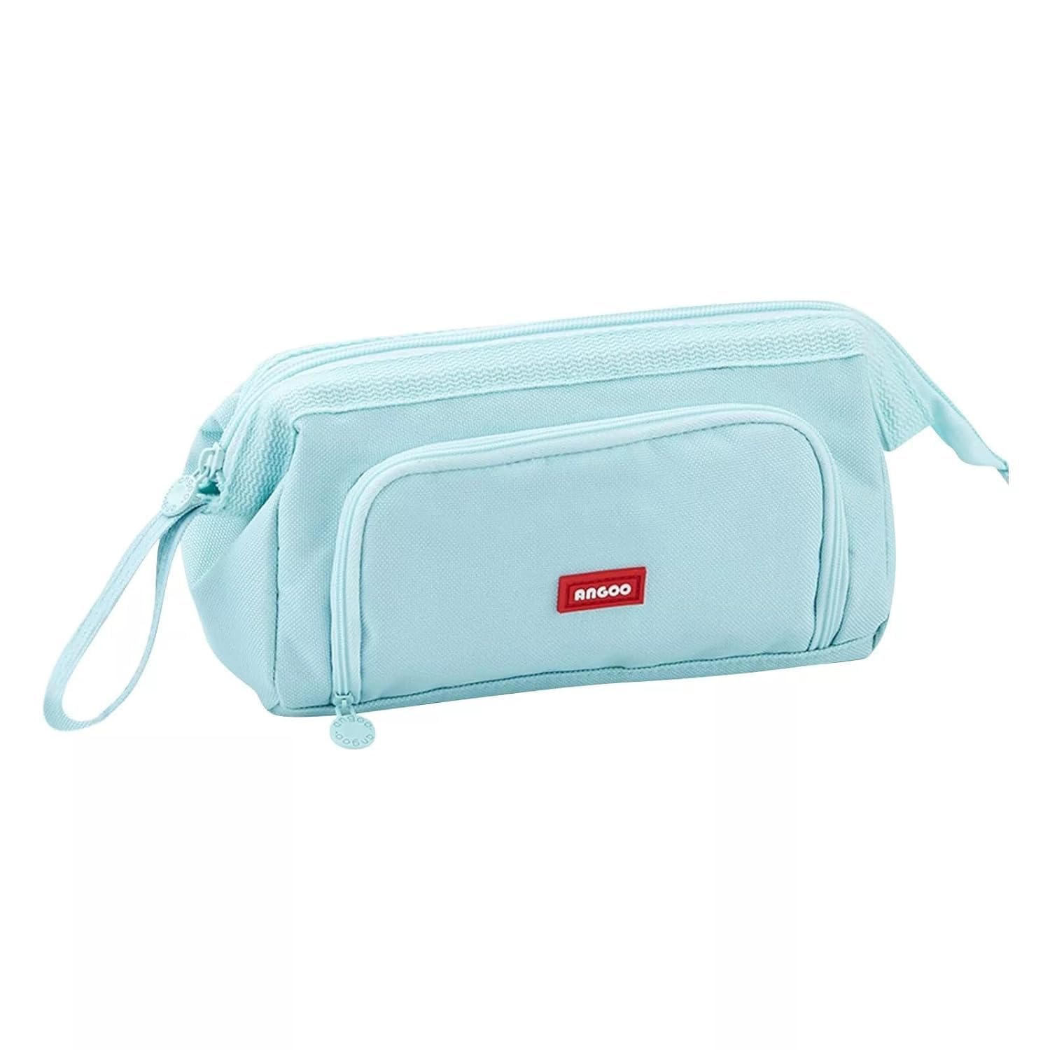 MEDICINEKING Large Capacity Steel Zipper Pencil Case Durable Big Pencil Pouch for School & Office Supplies, Multifunctional Stationery Organizer with Multiple Compartments (SkyBlue) (B0D5VL1NX8) Amazon Price History, Amazon Price Tracker
