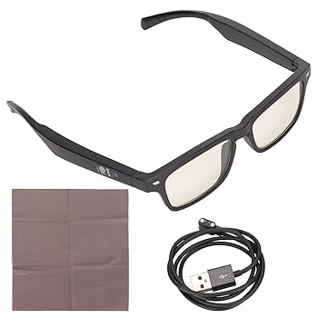 Amazon | スマートグラス 骨伝導メガネ BT 5.0 骨伝導 TR90