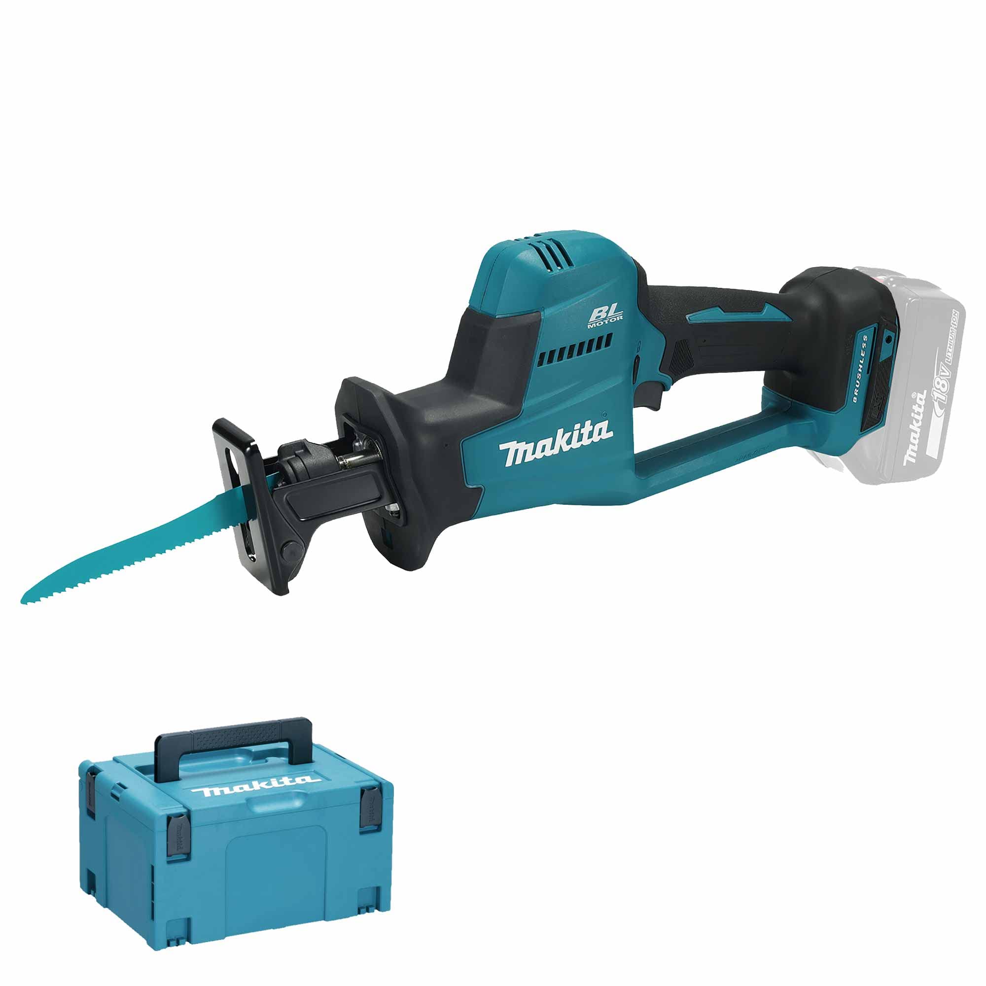 Scie sabre récipro 18V LXT (Produit seul) en coffret MAKPAC - MAKITA DJR189ZJ