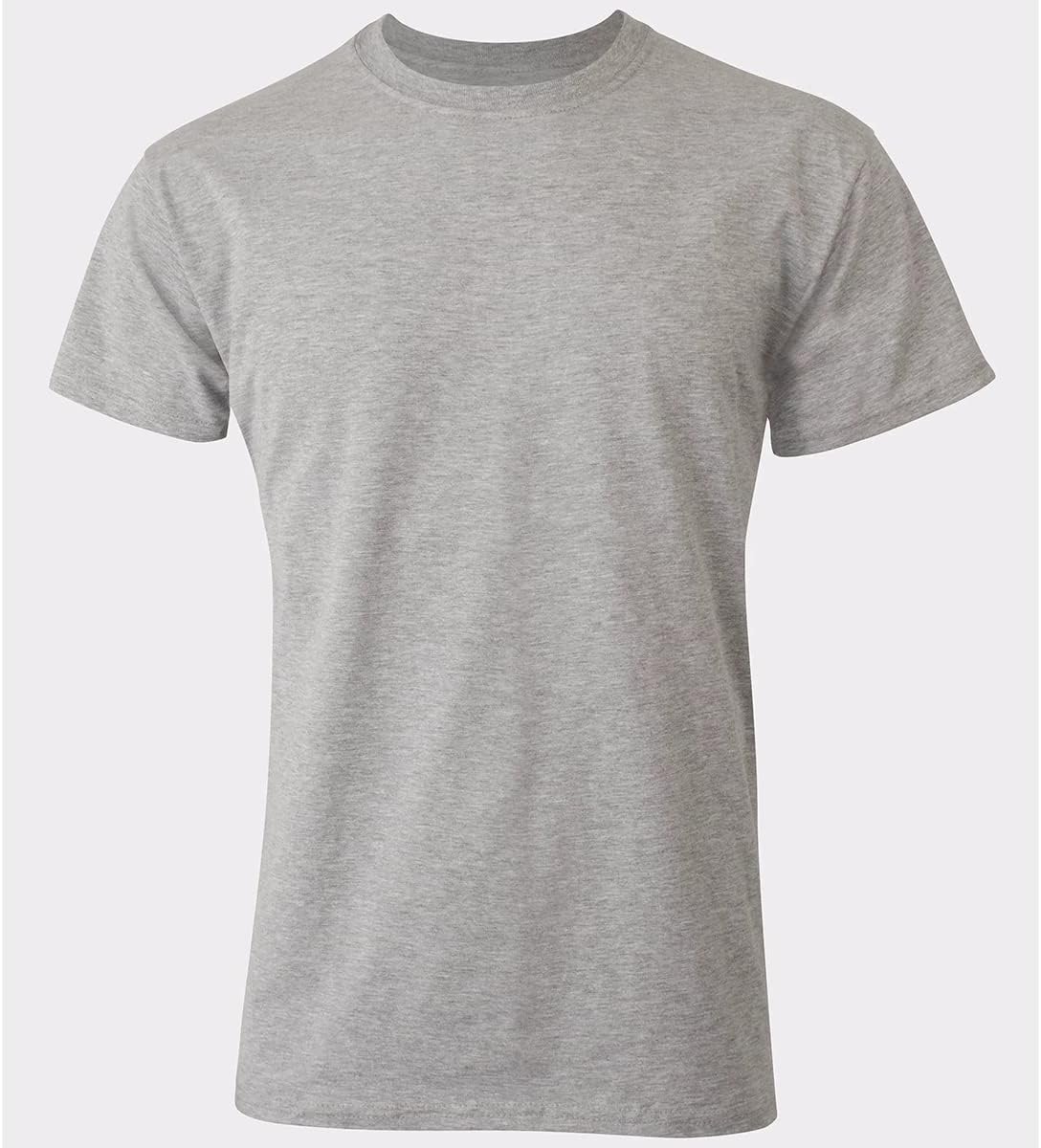 Hanes Men's Ultimate Soft and Breathable Crewneck Undershirts, 6 Pack Black L - Image 2