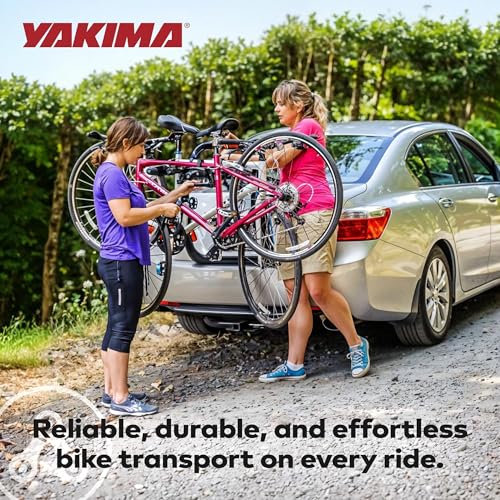 Yakima 3-Bike Premium Trunk Mount Carrier, Bike Rack w/ Locks & Bottle Opener, FullBack 3 - Thumbnail 5