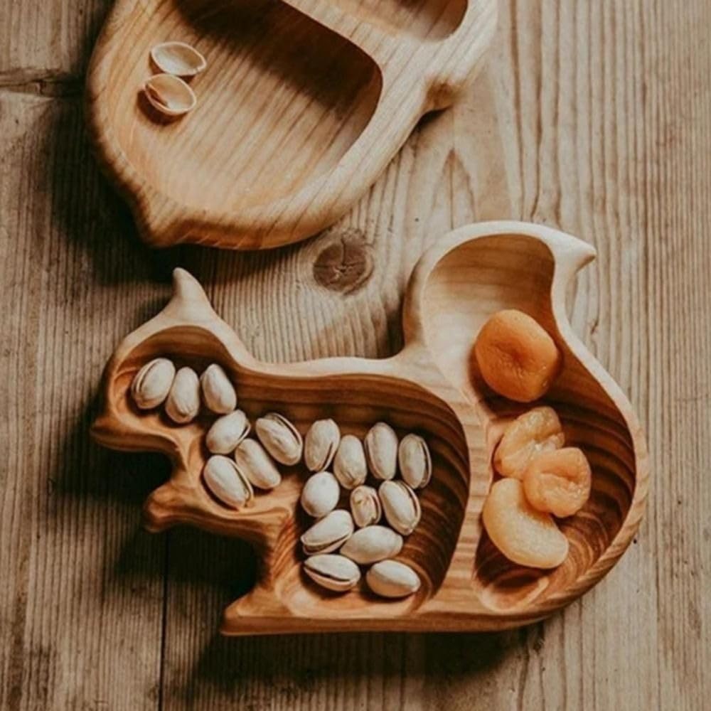 Assiette En Bois En Forme De Poire Pour Sauces – Idéal Pour La Maison Et Le Restaurant – 10,5 X 6 Cm – Lot De 1
