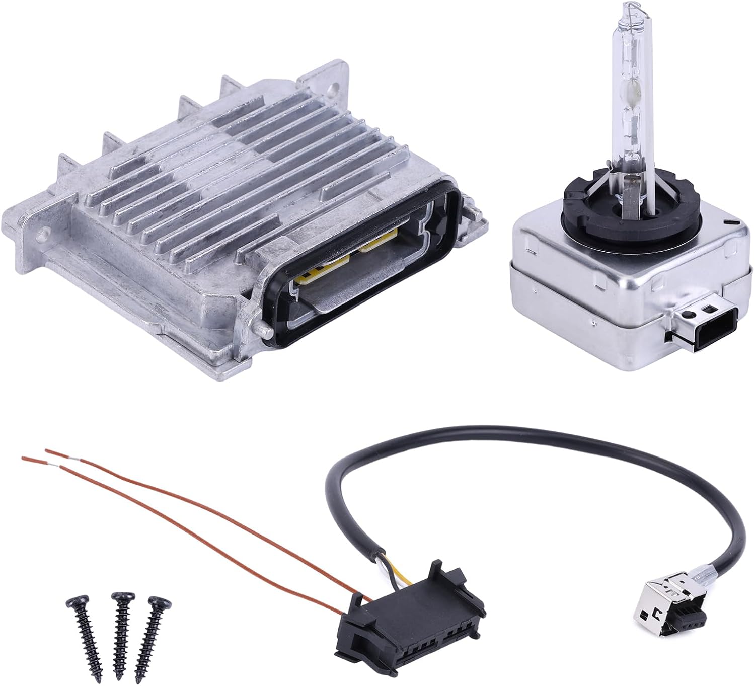 22840414 Xenon HID Headlight Ballast with Igniter and D1S Bulb Compatible with Enclave 2013-2017 Replaces