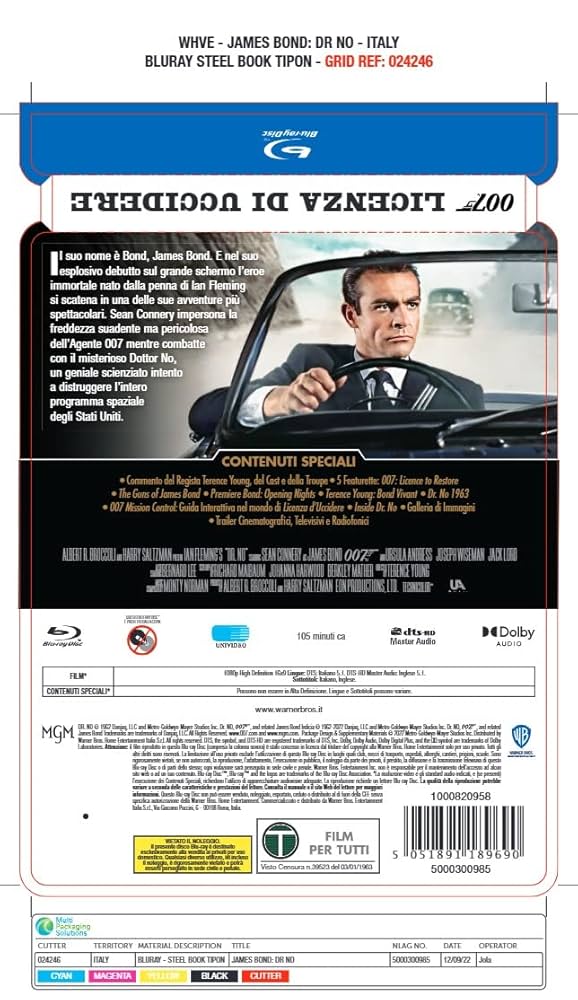 ドクター・ノオ [Blu-ray] Amazon.co.jp: 007/ドクター・ノオ [Blu-ray] : ショーン