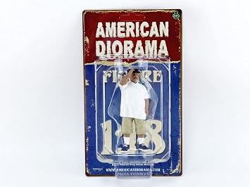 American Diorama 76274 Collectible Miniature Car, White