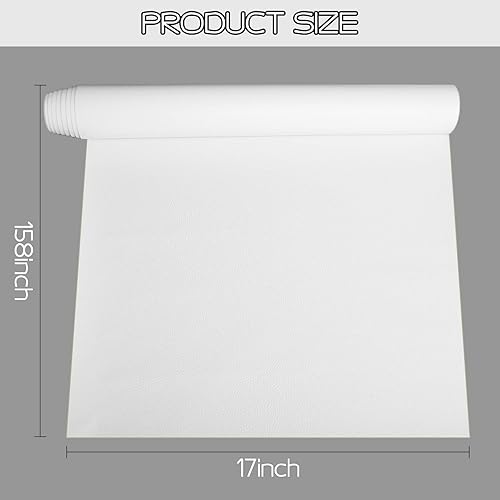 Miniatura 71 de Parche de reparación de cuero grande de 17 x 79 pulgadas, cinta autoadhesiva de reparación de cuero, parches de cuero para muebles de sofá, sillas