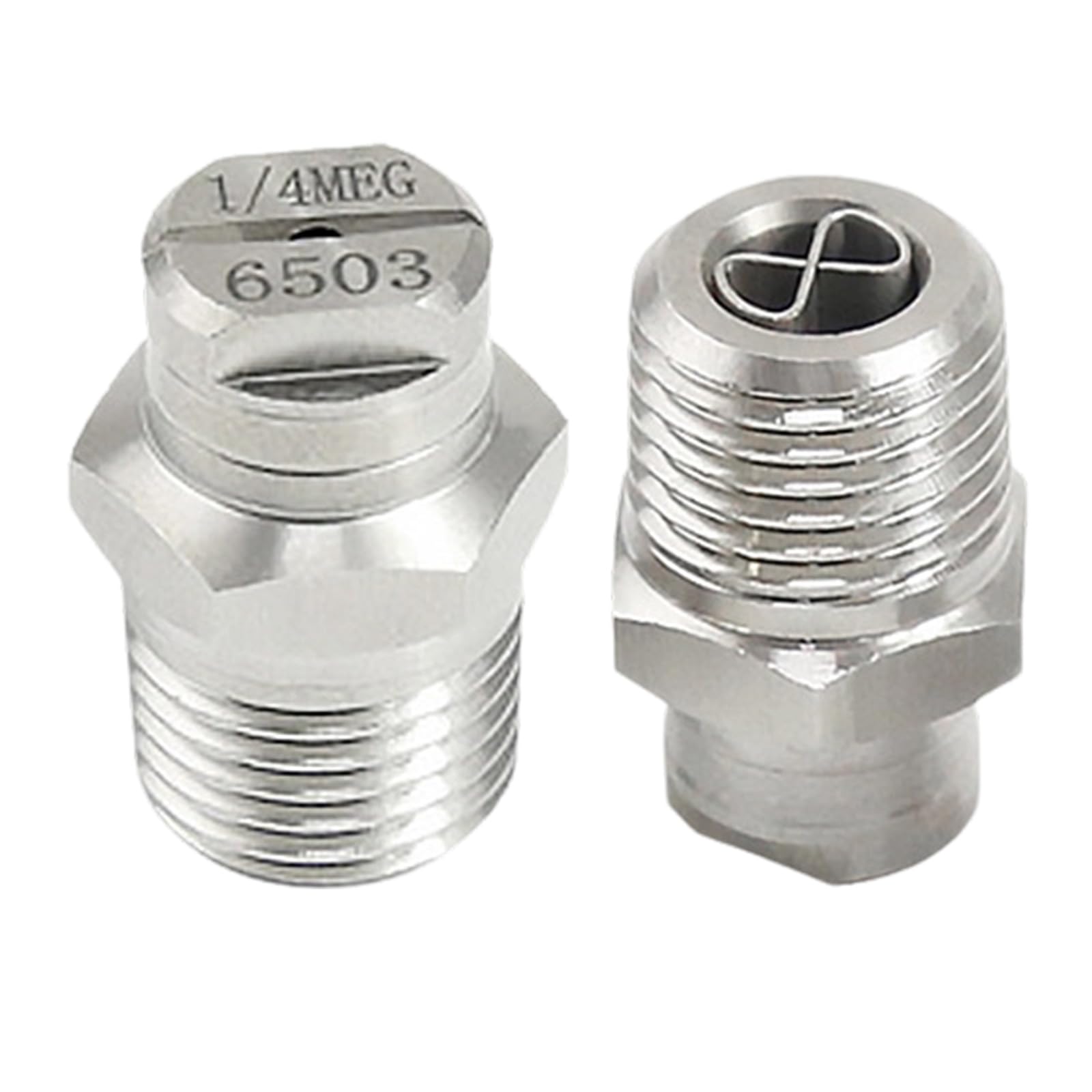 Upgrades Steel Fan Type Sprays Nozzle with Uniform Water Distribution Simple Installs for Various Applications Rustproof Steel
