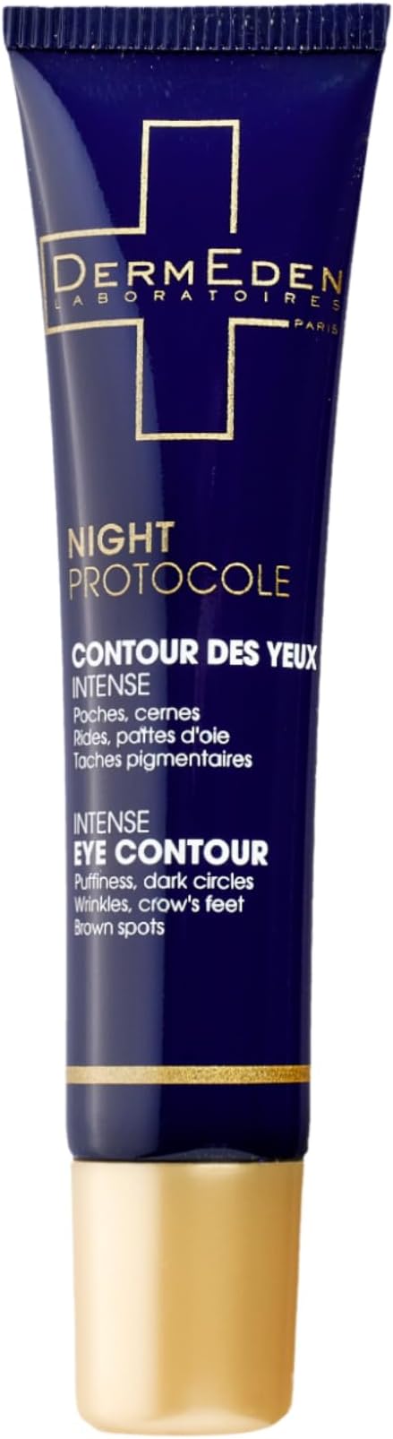 DERMEDEN NIGHT PROTOCOLE INTENSE ANTI-AGEING EYE CONTOUR CREAM 15ML