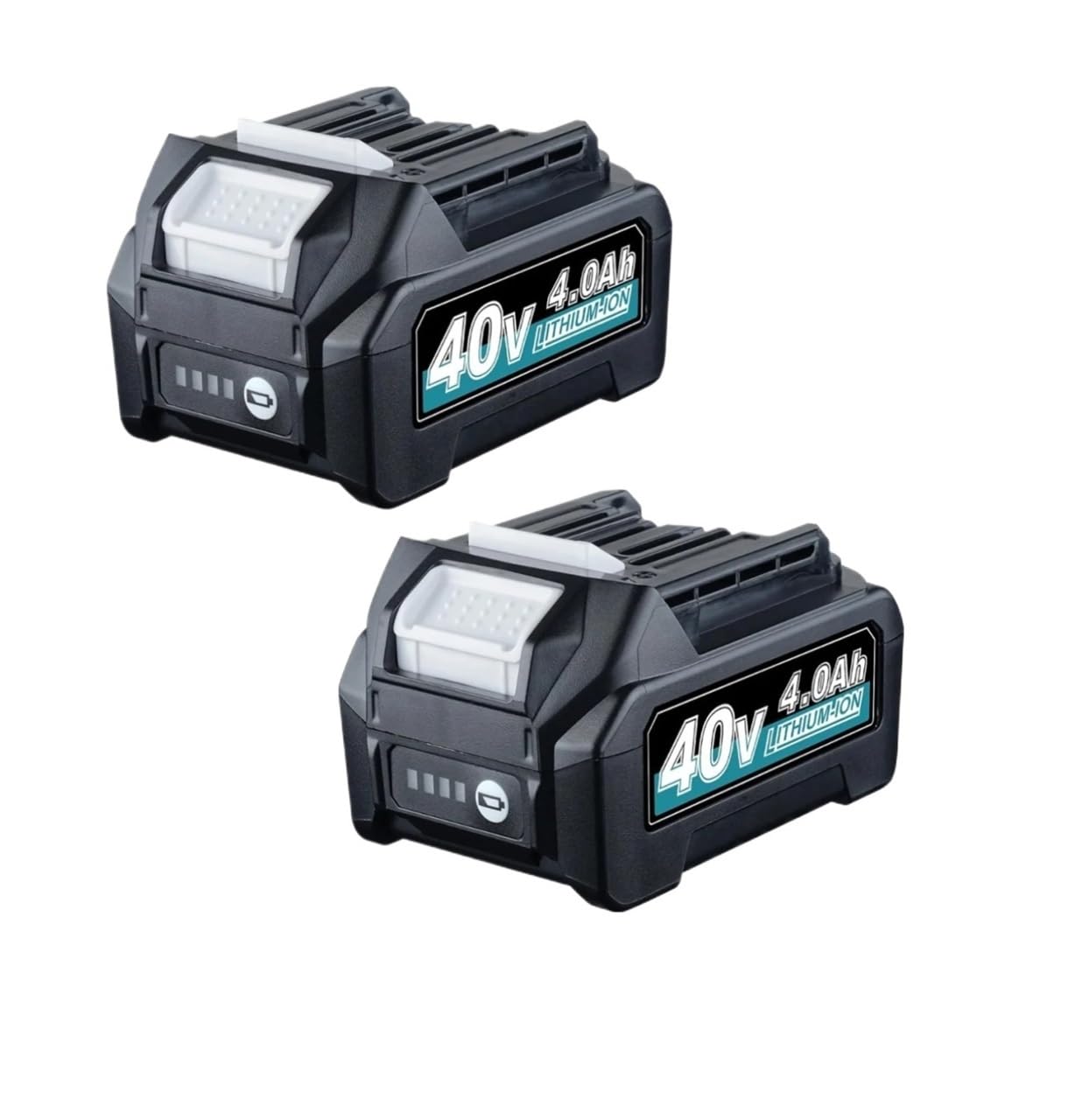 Reemplazo de batería de Iones de Litio 2 uds 4.0Ah 40V XGT Compatible con Makita BL4050F BL4025-solución de energía de Alta Capacidad