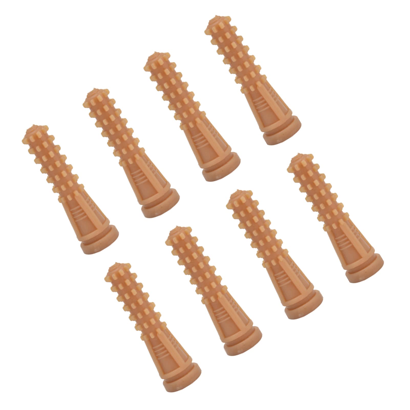 Dita per Spiumatrice in Gomma (50 Pezzi), Bastoni Spiumatori Gialli con Design a Dente di Sega per Pollo e Volatili, Ricambi Flessibili ad Alta Resistenza per Macchina Spiumatrice, Professionali