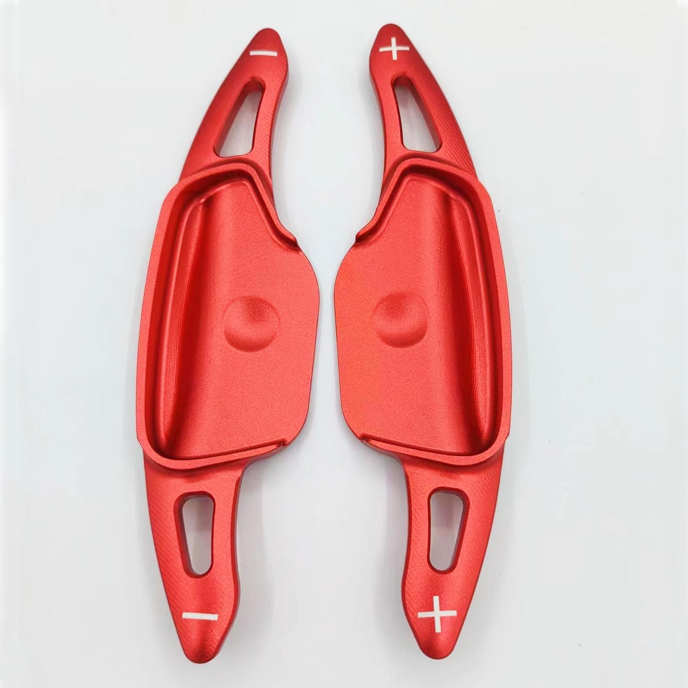 SANRILY Red Aluminum Steering Wheel Shifter Paddle Covers Fit for Kia 2024 forte gt line Sorento MQ4 K3 K7 Carnival KA4 Sorento Optima K5 Sportage 2020 Paddle Shifter Extension Accessories