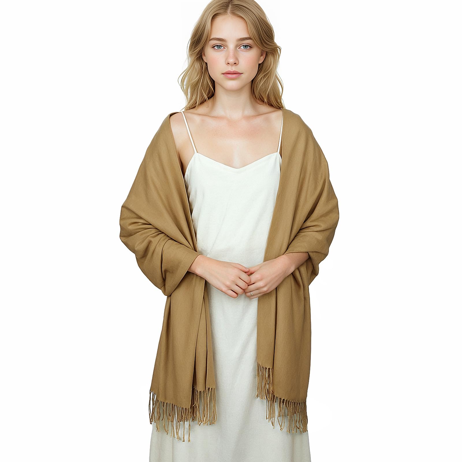 Pashmina sciarpa invernale scialle per donna scialli e impacchi per abiti da sera grande morbido scialle da sposa