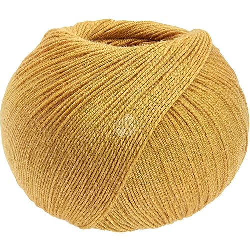 LANA GROSSA Meilenweit Seta | Hochwertiges Sockengarn mit Seidenanteil, waschmaschinenfest | Handstrickgarn 55% Schurwolle (Merino), Polyamid, & Seide | 100g Wolle zum Stricken & Häkeln | 400m Garn