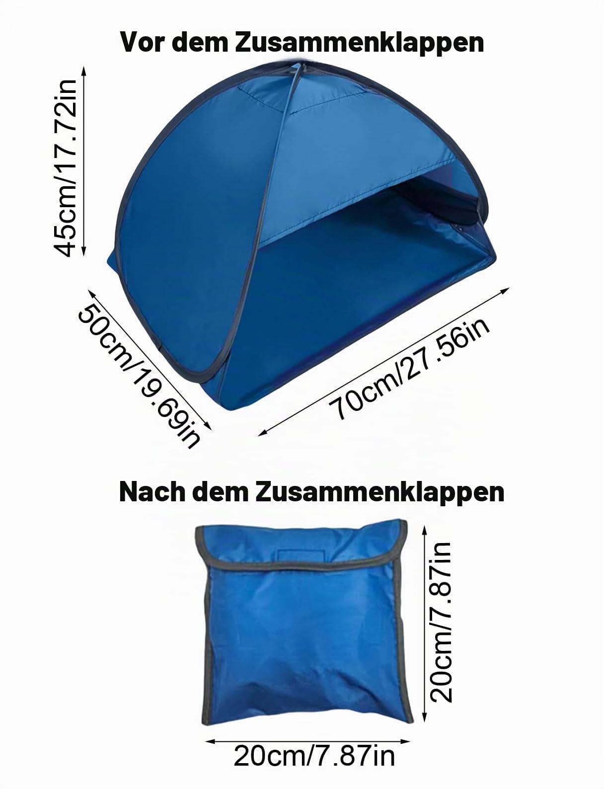 ikea pop up zelt zusammenfalten Mini Kopfzelt,Kopfstütze Zelt,Tragbare Sonnenschutz Strand,Automatisches Strandzelt,Pop Strand Sonne Mini Zelt,Pop UpStrand Sonnenzelt mit Aufbewahrungstasche,für Outdoor Camping PicknickStrand Sport & Freizeit Campingplatz IllerCamping cdalbums Size:10FT