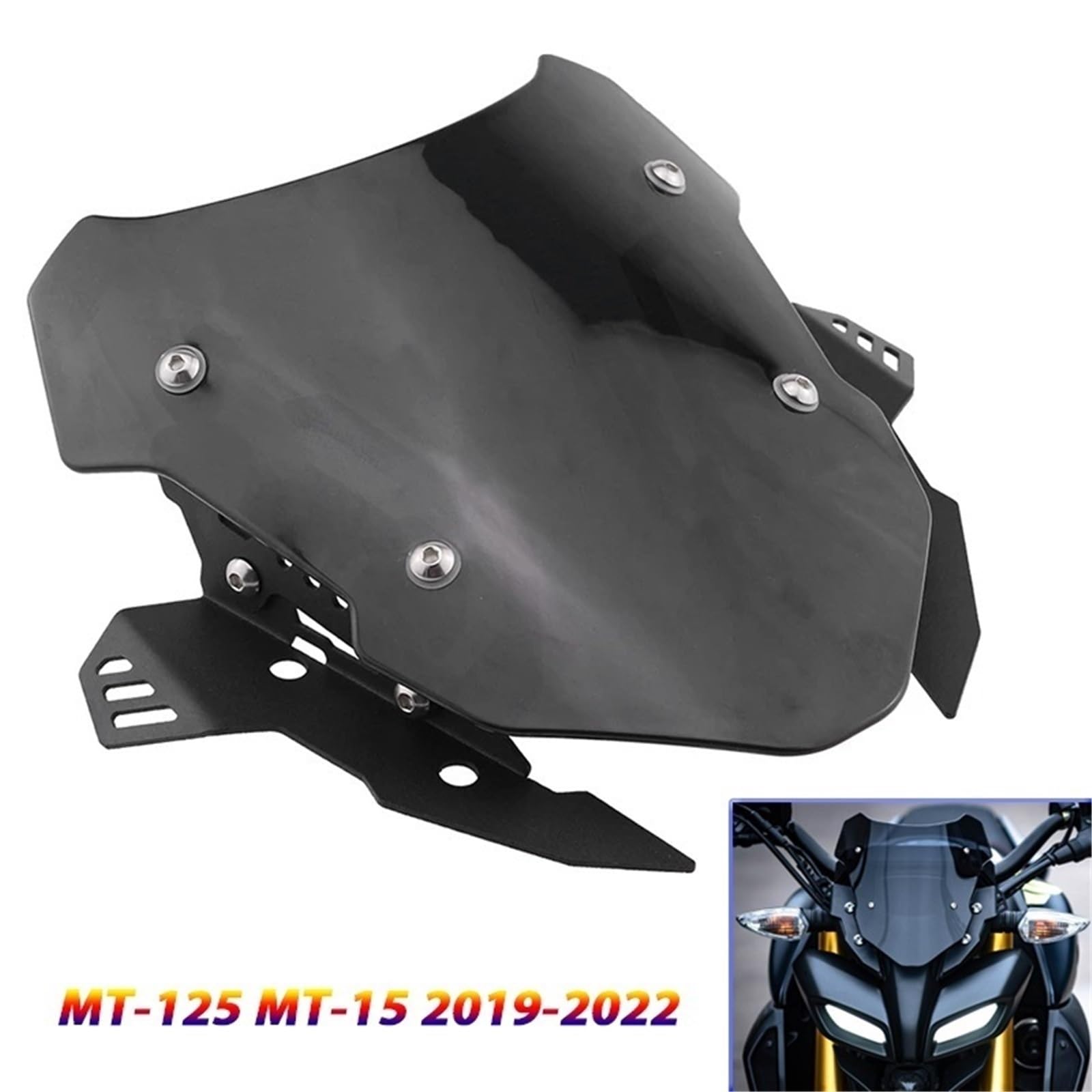 Przednia szyba motocyklowa Do YAMAHA MT-15 MT-125 MT125 MT15