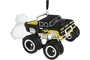 Personalized Monster Truck Christmas Ornament 2024: Unleash Off-Road Joy onto Your Christmas Tree