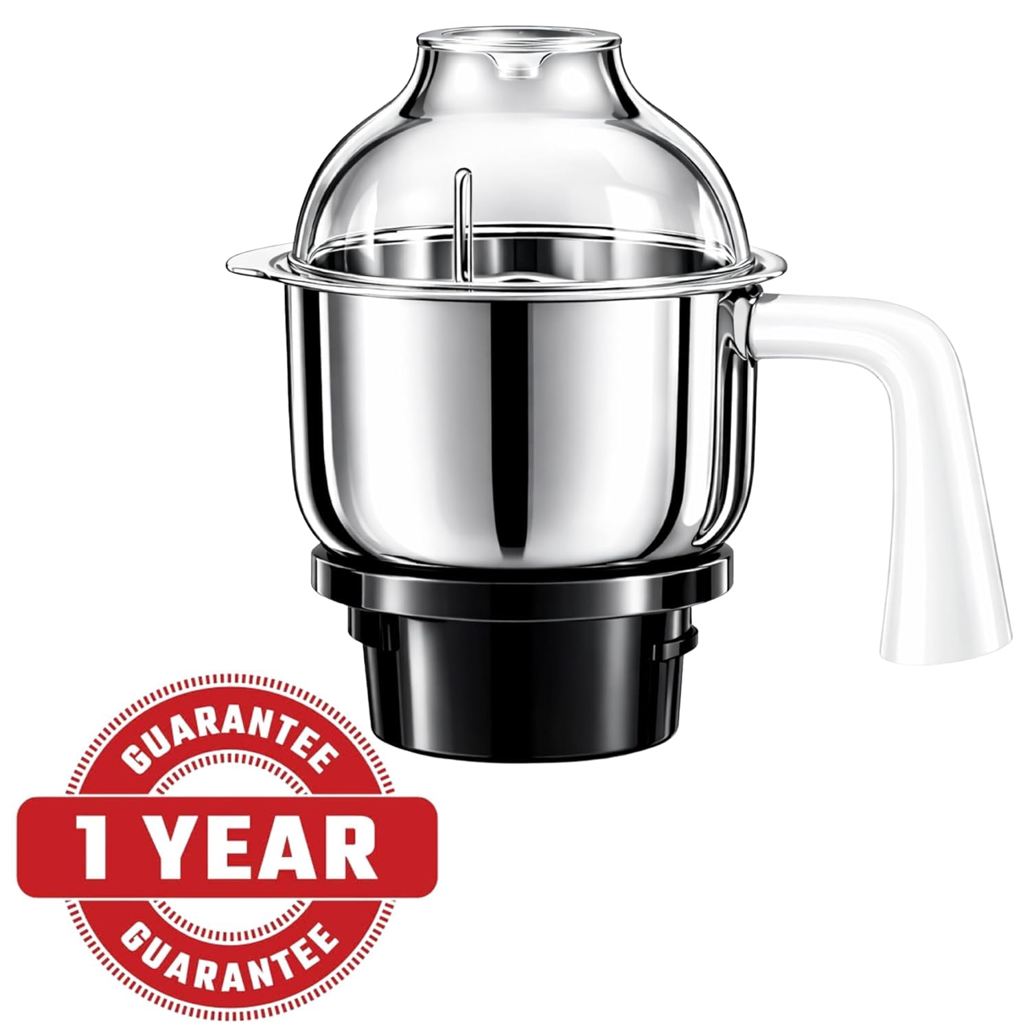 100% Compatiable (500 ml) Mixer Jar | Compatible with Preethi Blue Leaf Mixers | Chutney & Grinding Jar | Durable Stainless Steel Blade |1 Year Warranty (500 ml) — Amazon image 2