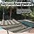 Sunnydaze Handwoven XXL Thick Cord Mayan Family Hammock for Outside - 625-Pound Capacity - Black/Natural
