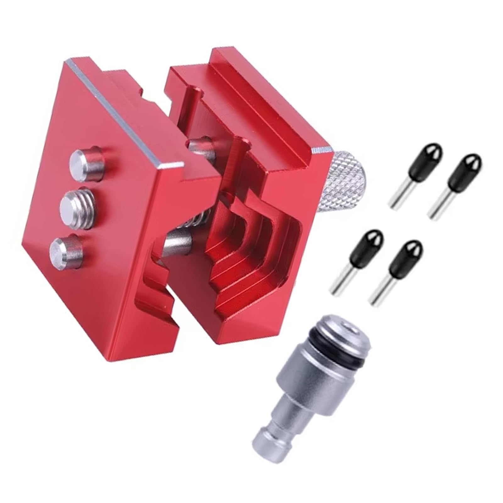Laikoutd Lightweight Aluminum Drill Press Vise With Base For Tasks And Workshop Applications Portable Aluminum Drill Press Benches