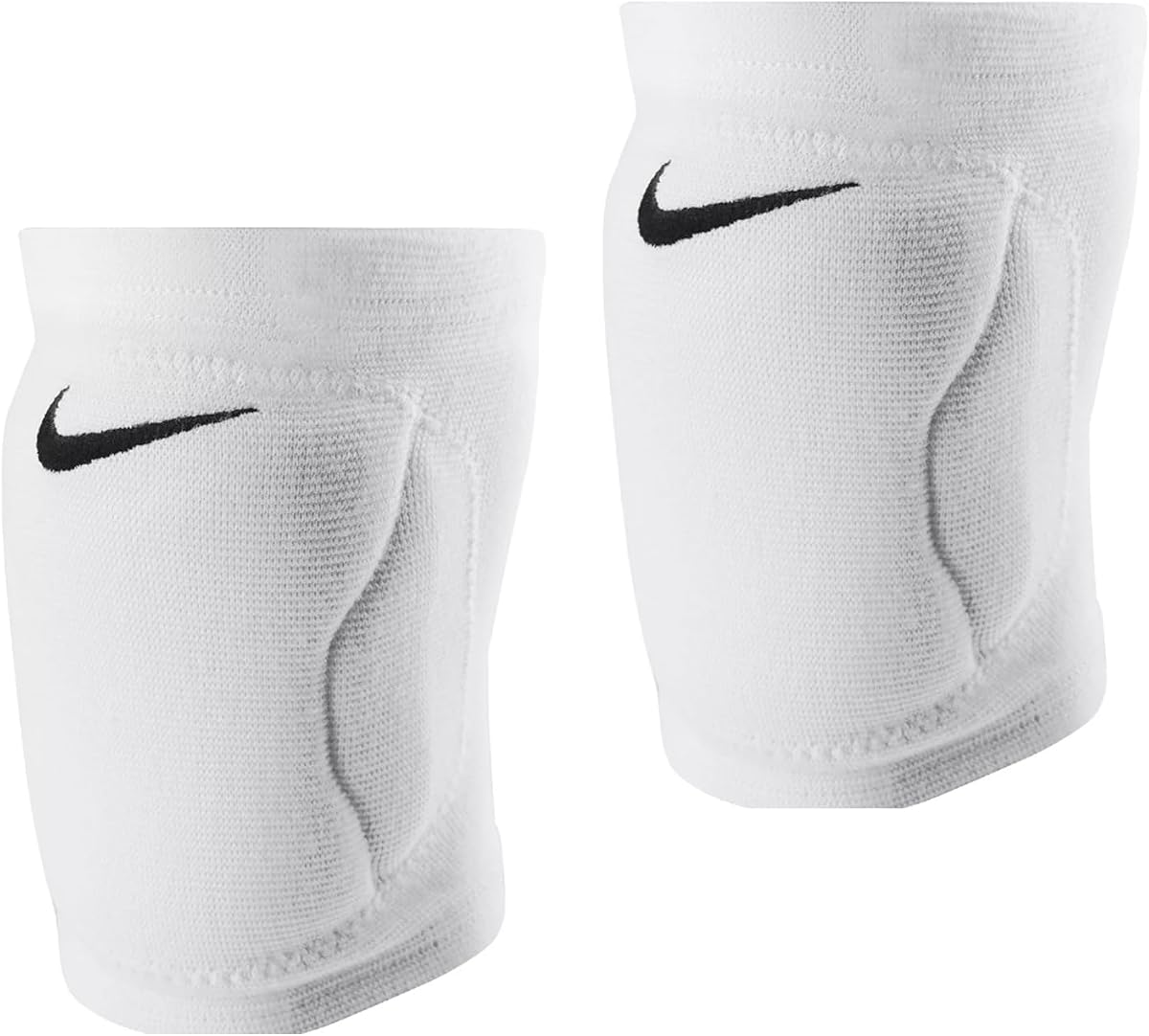 Premium Dri-Fit Knee Pads (1 Pair), Essential/Streak/Varsity, Cushioning/Sweat-wicking/Unisex (Streak White - XS/S)