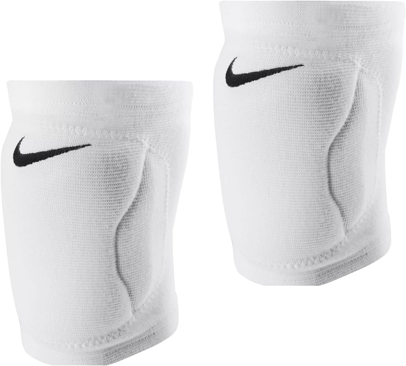 Premium Dri-Fit Knee Pads (1 Pair), Essential/Streak/Varsity, Cushioning/Sweat-wicking/Unisex (Streak White - XS/S)