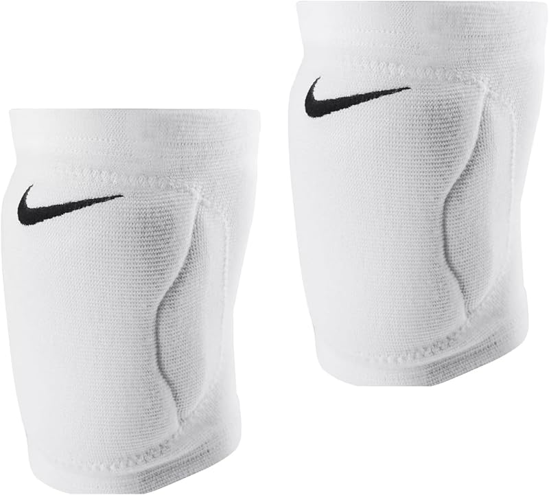 Premium Dri-Fit Knee Pads (1 Pair), Essential/Streak/Varsity, Cushioning/Sweat-wicking/Unisex (Streak White - XS/S)