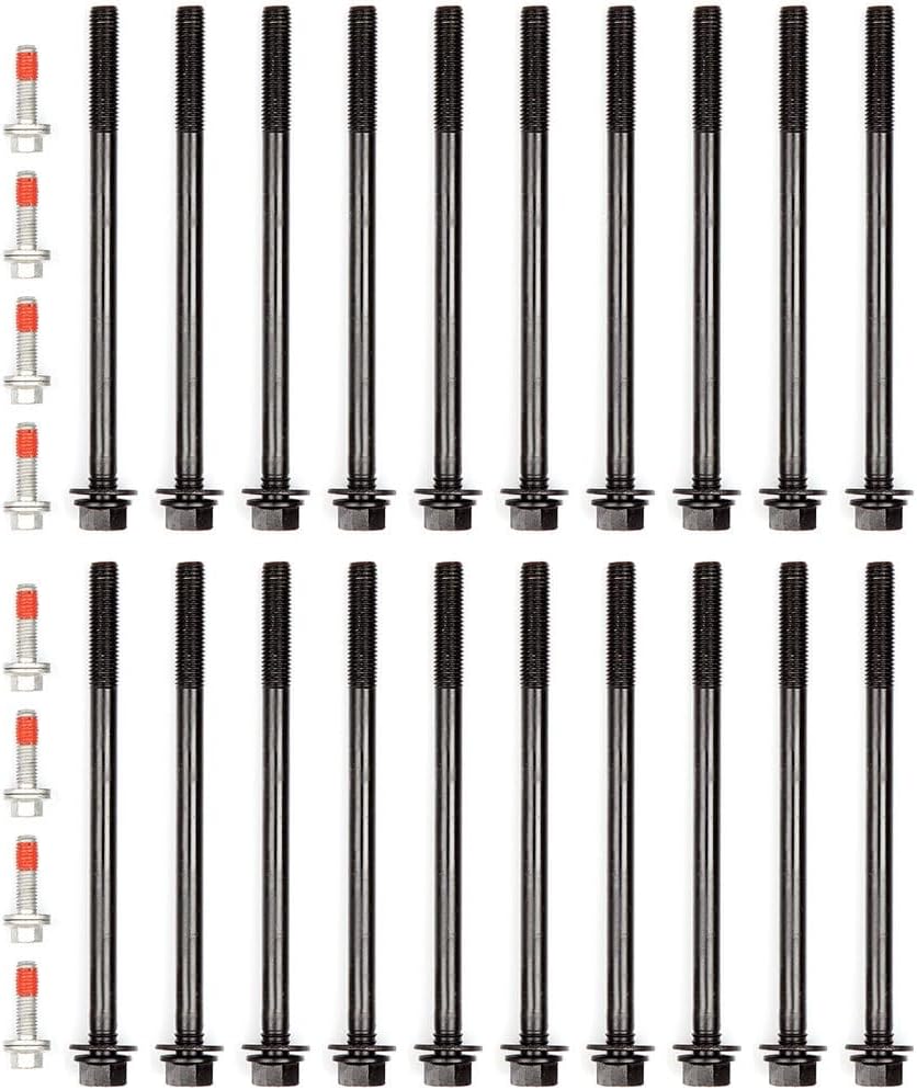 ES71129 Head Bolts Kit fit for 2007-2009 for Chrysler for Aspen 4.7L 2000-2010 for Dodge for Dakota 4.7L 2000-2009 for Dodge for Durango 4.7L replace