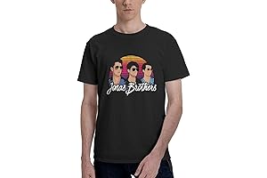 Jonas Brothers Men's Summer Short-Sleeve T-Shirt