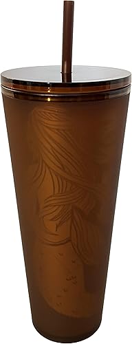 The First Starbucks Store Pike Place - Taza fría de plástico suave al tacto con sirena ámbar