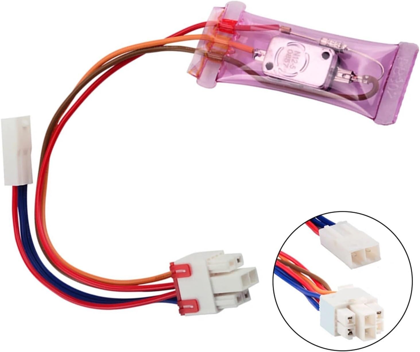 1pcs Bimetal Replacement Refrigerator Defrost Thermostat N12-5℃ 3-Wire AC Kitchen Accessories