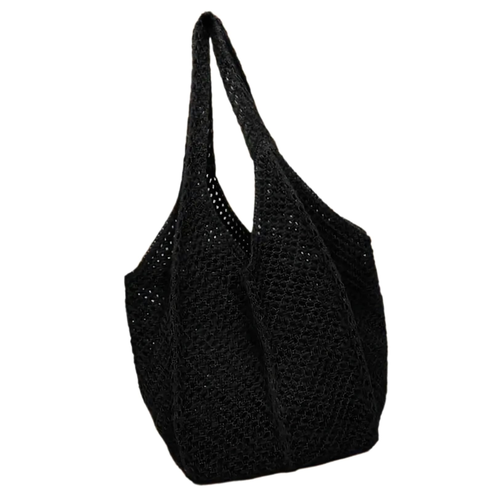Sac de courses en crochet unique à texture douce et confortable haut de gamme