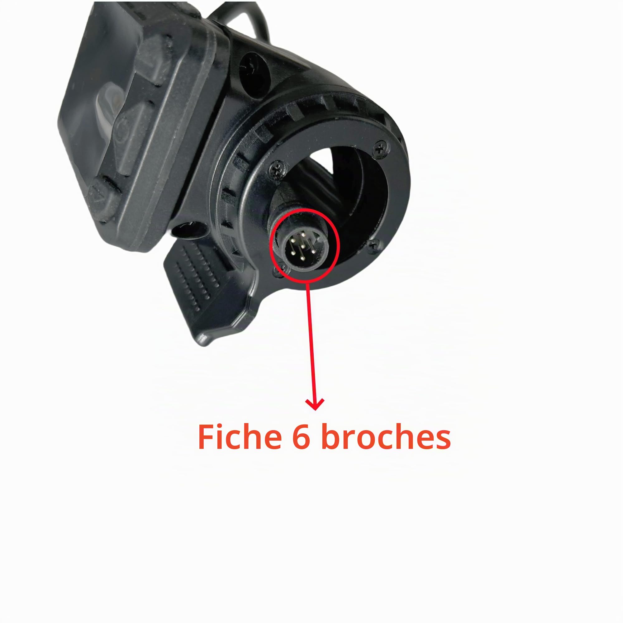 Accélérateur original 6 broches pour scooter électrique KUGOO Kukirin C1 Pro Accessoires d'affichage d'accélérateur