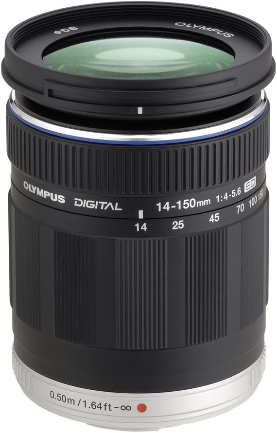 OM SYSTEM Olympus ED 14-150mm f/4.0-5.6 Micro Four Thirds Lens for Olympus and Panasonic Micro Four Third Interchangeable Lens Digital Camera
