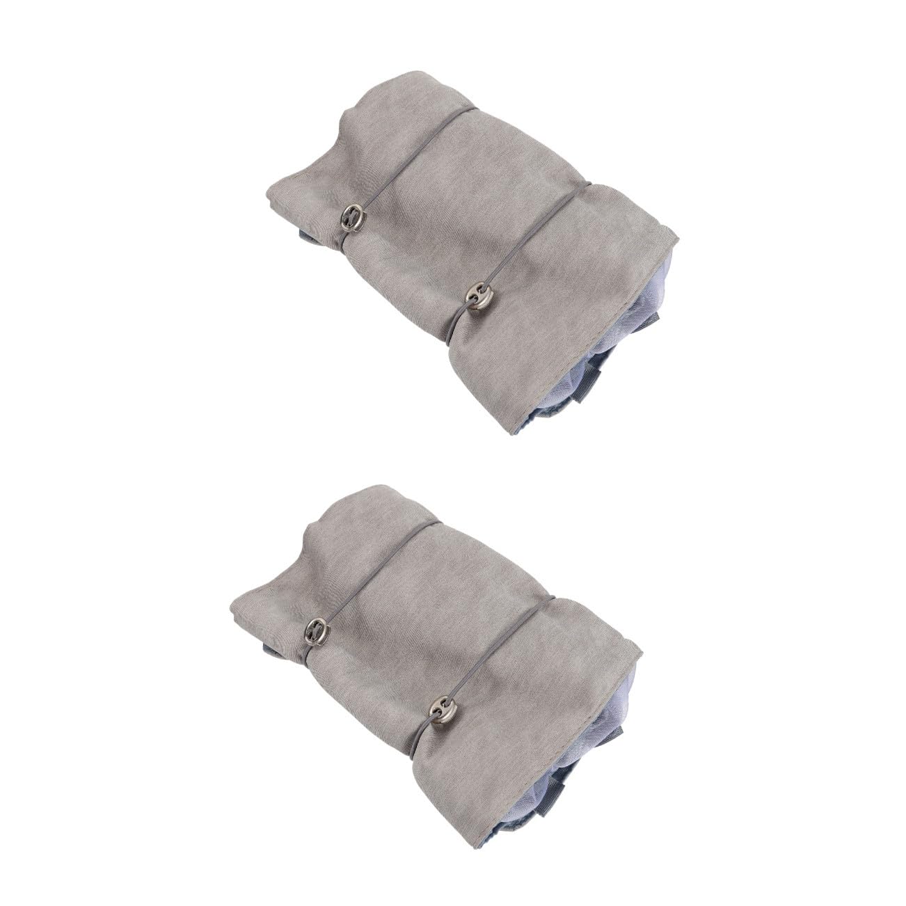 Beaupretty Lot de 2 Trousses de Toilette Portables en PU Capacité pour Voyage Maquillage Mini Détachables